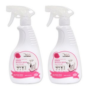코코브라운 탈취제 강아지 탈취제 크림파우더향, 2개, 550ml