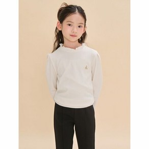 빈폴 BEANPOLE KIDS 30OFF골지 소재 여아 티셔츠 아이보리 BI4741G010 408555