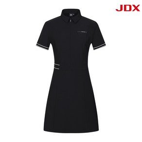 [제이디엑스] JDX 골프 여름신상 여성 밴드 골지 지퍼 제에리 원피스 X1TSV6506
