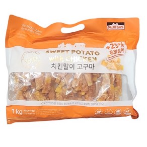 코스트코 파미데이즈 치킨말이 고구마 1KG (100G X 10개입) 강아지용, 10개, 100g