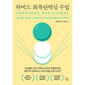 하버드 회복탄력성 수업:우울 불안 번아웃 스트레스에 무너지지 않는 멘탈 관리 프로젝트, 게일 가젤, 현대지성