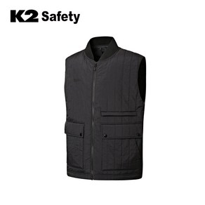 K2 Safety VE-F2601 조끼 패딩 동계 오버핏 베스트 작업복 근무복 워크웨어