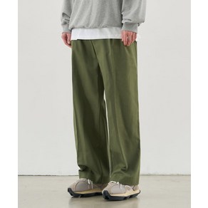 DRAW FIT 와이드 밴딩 치노 팬츠 KHAKI 104957