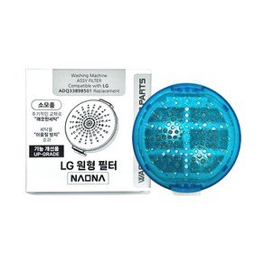 나오나 LG 원형 필터 통돌이 세탁기 거름망 먼지망, 1개, TN15SF