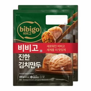 CJ 비비고 진한김치만두 2개입, 1세트, 400g