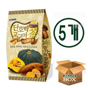 희창 단호박고구마차 900g x 5개 / 자판기용분말 국산가루차