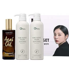 지인추천 설인아 아사이오일 220ml 기프트 세트 [헤어에센스+바디세트] 인기템