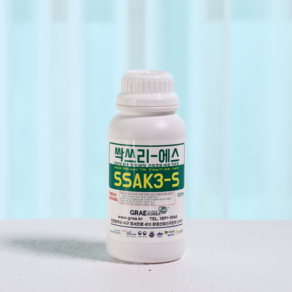 싹쓰리 에스 1L 친환경 제초제 무농약 잡초제거 잔디관리 유해동물 유해조류 기피제, 1개