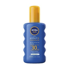 니베아 썬 프로텍트 모이스처 선크림 스프레이 SPF30 200ml NIVEA Sun Potect Moistue Sunsceen, 1개