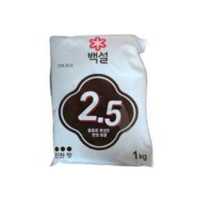 CJ 백설 발효조미료 2.5 바이오핵산 1kg, 1개