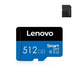 휴대폰/컴퓨터/카메라 용 Lenovo 레노버 SD 1TB 마이크로 TF 미니 카드 256GB 512GB 128GB 64GB 메모리 플, 6.512GB Blue, 1개