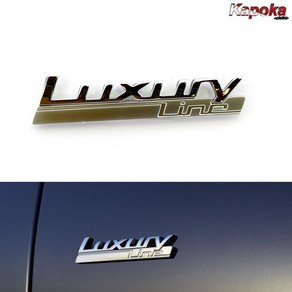 BMW 럭셔리라인 엠블럼 스티커 / Luxury Line