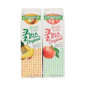 쿨피스 플러스 930ML x 2입 (맛랜덤) 1개 (신선식품), 2개