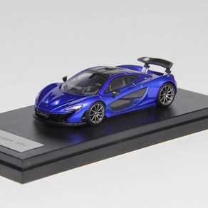 LCD 1:64 P1 메탈 레드 합금 레이싱 자동차 모델 장식 블랙 블루 퍼플, 01 CHINA, 01 LCD P1 Blue, 1개