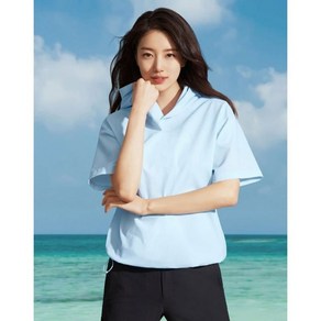 케이투 K2 KWM25256 [수지 착용] 여성 여름용 기능성 티셔츠 시원서커 DRY ICE 우븐 반팔 후디 W (3355) 327441