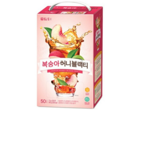 담터 복숭아 허니 블랙티, 26g, 2개입, 200개