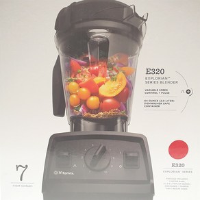 VITAMIX 비이타믹스 초고속 블렌더 E320, 2. 블랙