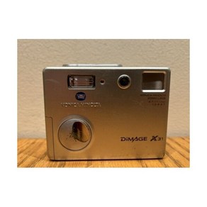 코니카 미놀타 DiMAGE X31 3.2MP 3배 광학 줌 디지털 카메라 테스트