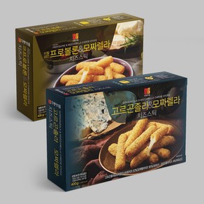 디케이식품 프리미엄 치즈스틱 프로볼론&모짜렐라 치즈, 1개, 400g