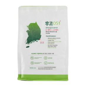 후코051 면역+스킨케어 연어순살과 콜라겐 후코이단사료 1.2kg+랜덤사료샘플 4봉, 1.2kg, 1개