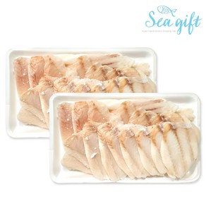 [씨기프트]대구포 트레이 400g + 400g 냉동 흰살생선 대구살 고단백 순살 명절음식 생선까스, 800g, 2개