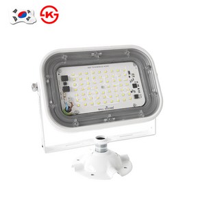 국산 AC LED 노출투광기 40W 냉동창고용 방수 고역률, 1개, 백색 주광색