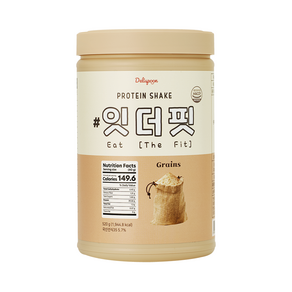 델리스푼 단백질 쉐이크 잇더핏 대용량 520g (미숫가루맛), 1개