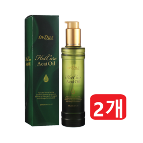 인더스 핫케어 아사이베리 오일, 2개, 120ml