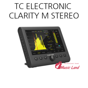 TC Electonic Claity M Steeo 7인치 USB 레벨미터