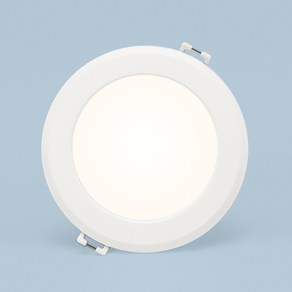 비츠온 LED 슬림 방습 매입등 IP44 3.5인치 9W, 1개, 주백색