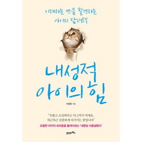 내성적 아이의 힘:이해하는 만큼 발견하는 아이의 잠재력