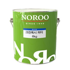 속건형 에폭시 퍼티 크린폭시 퍼티 6kg 회색, 1개, 그레이