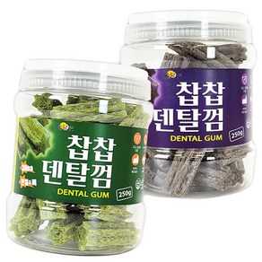 쏨달펫 찹찹 덴탈껌 2종 세트, 관절+뼈,  눈+피부, 500g, 1세트