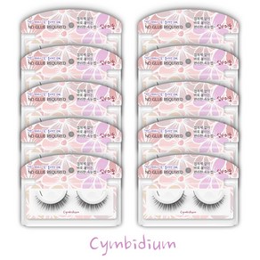 [ 9~12 mm ] 심비디움 3초 속눈썹 10개세트 원터치 3초 속눈썹 4종 셀프연장 9~12 mm, K04 10개세트, 12mm, 10개