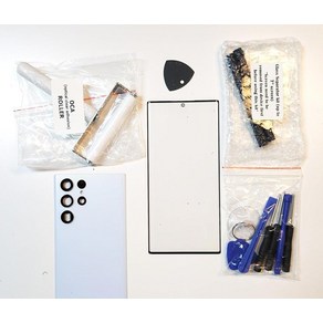 Sceen Repai Kit Compatible with Samsung Galaxy S22 / S22 Plus / S22 Ulta - Font Oute Glass Lens, 1개