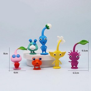 게임 애니메이션 피규어 캡틴 올리마르 액션 컬렉션 모델 모형, 1개, 1.6PCS PIKMIN B