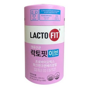 락토핏 생유산균 이브 2g x 60포, 120g, 1개