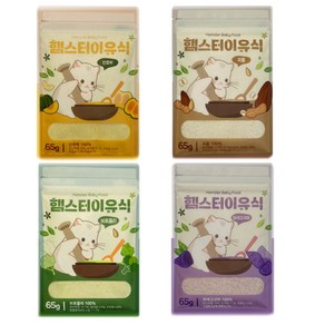 허니팜 햄찌맘마 햄스터 이유식, 65g, 1개, 자색고구마