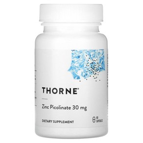 Thone 징크피콜리네이트 30mg 캡슐 60정, Thone 징크피콜리네이트 30m..., 1개