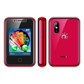 UNIWA 8XR 2G GSM 피처 폰 1.77 인치 터치 스크린 미니 휴대폰 MTK6261D 350mAh 여러 언어 지원, 01 2G Phone, 03 ed