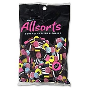 Gustaf's AllSots Goumet English Licoice Candy Gustaf's AllSots Goumet English Licoice Candy, 1개, 178g