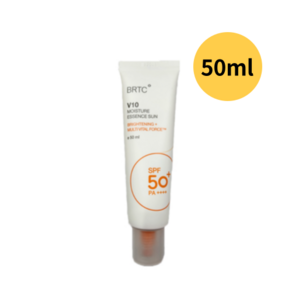 BRTC V10 UV 모이스처 에센스 선크림 50ml SPF50+ PA++++, 1개