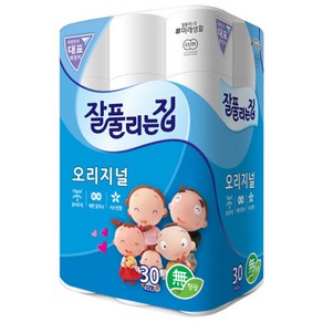 잘풀리는집 오리지널 30롤 (합배송불가상품), 1개