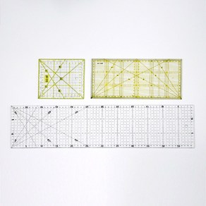 위드쏘잉 다용도퀼트자 15cm 30cm 60cm 퀼팅자 / 컷팅시접자 / 방안자 / 센치자, 1개