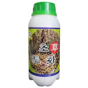 초토화 500ml 천연성분 잔디 잡초관리제 잔디밭 잡초 정원 들잔디 관리, 1개