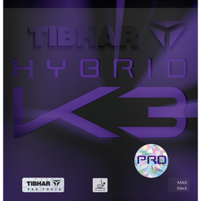 티바 TIBHAR 하이브리드 HYBRID K3 PRO 탁구러버