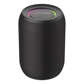 ZEALOT S32PRO 휴대용 블루투스 5.2 스피커 야외 방수 무선 TWS 미니 칼럼 박스 TF 카드 15W, [01] 블랙
