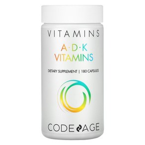 CodeAge Vitamins A.D.K Vitamins 180 Capsules