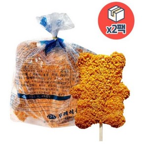 문방구 치킨꼬지 돈까스 (100gx10개입)1kg x 2팩