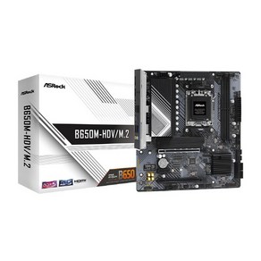 [ASRock] B650M-HDV/M.2 대원씨티에스 (AMD B650/M-ATX)